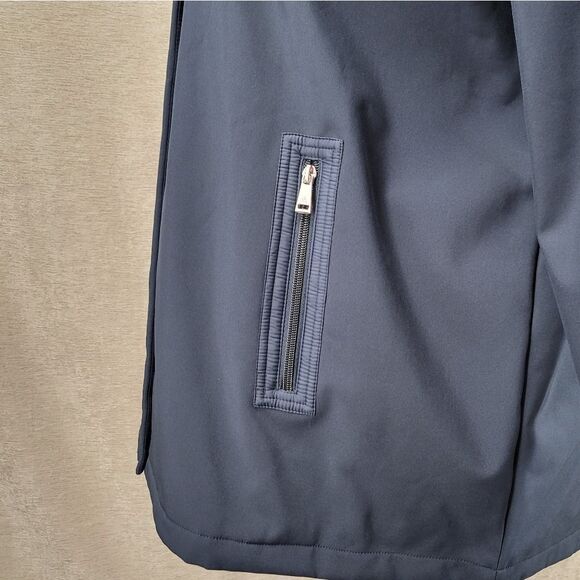 Lauren Ralph Lauren Navy Hooded Puffer Jacket Women's Plus Size 2X - Picture 14 of 15